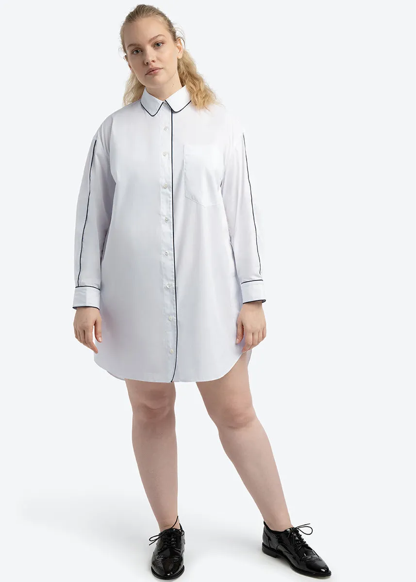 Signature Piping Tunic Shirt