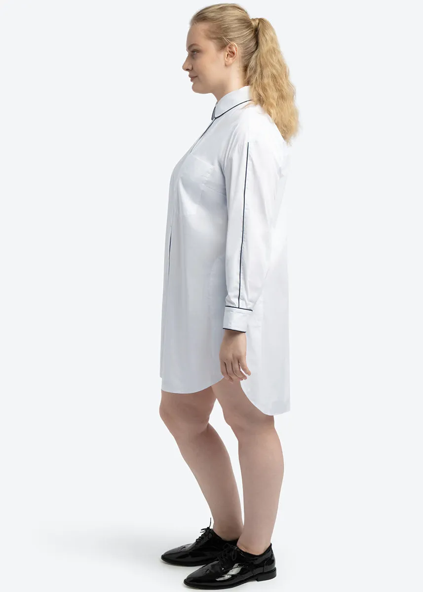 Signature Piping Tunic Shirt