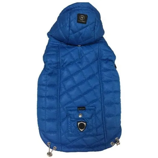 Silver Paw Multi Quilted Hooded Jacket