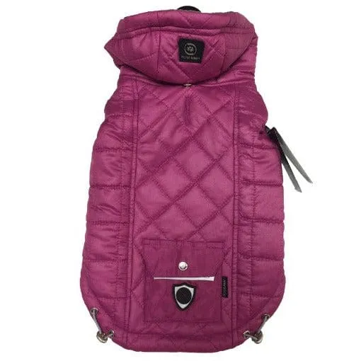 Silver Paw Multi Quilted Hooded Jacket