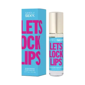 Simply Sexy Pheromone Perfume Oil Roll On Let's Lock Lips 0.34oz