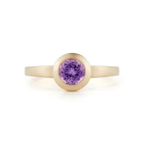 Steller Natural Lavender Sapphire Ring