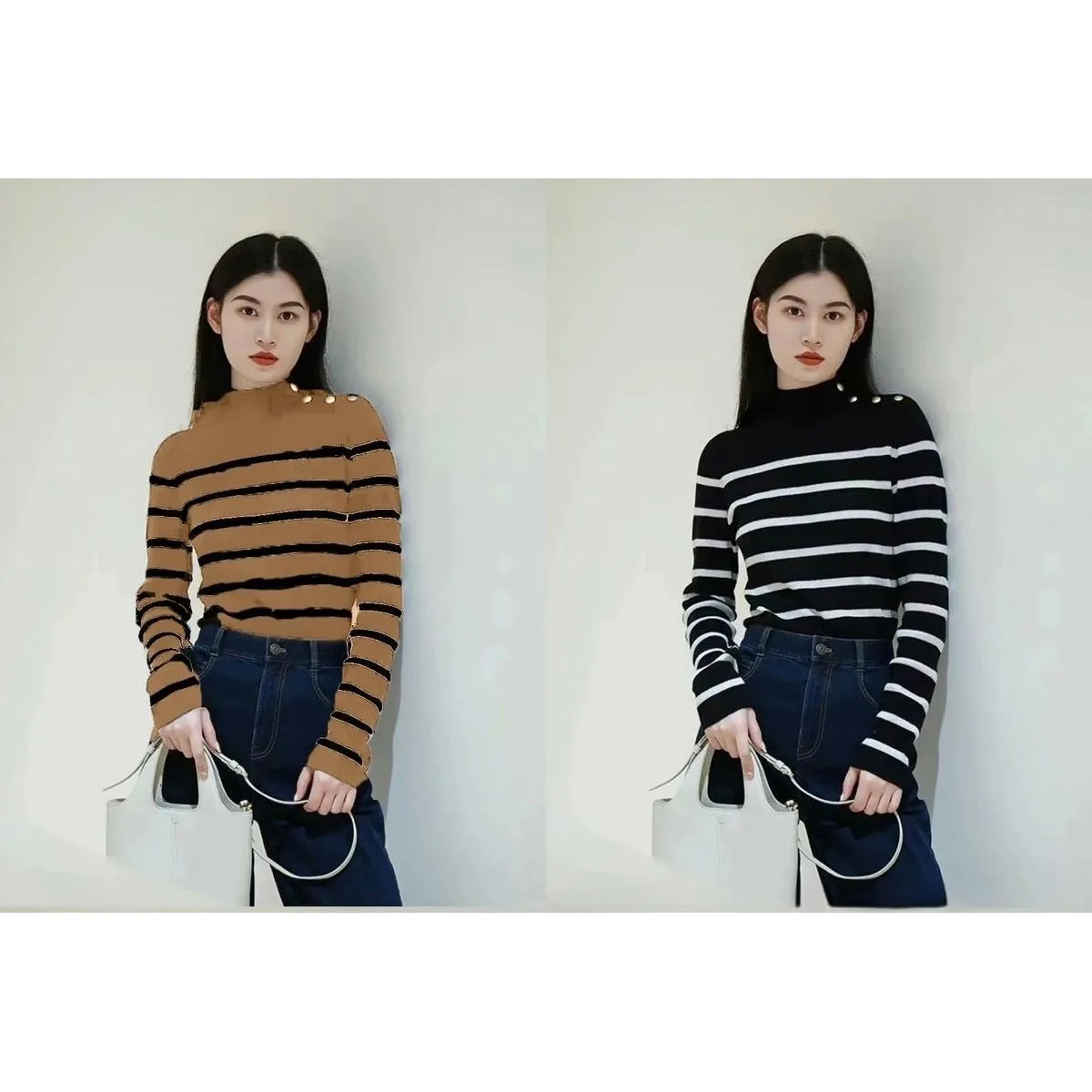 stripe sweater Pullovers Cardigans