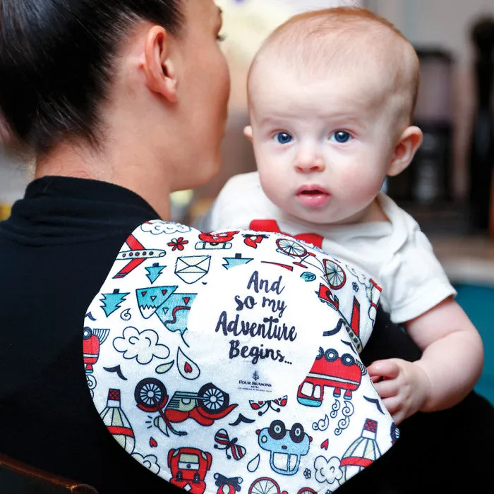 Sublimation Plush Burp Cloth