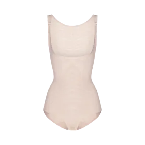 SW109 - firm control open bust bodysuit