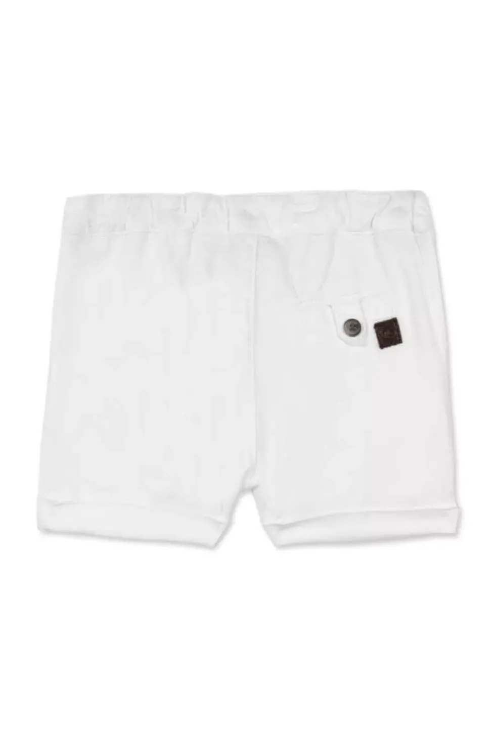 TAR White Chino Baby Shorts