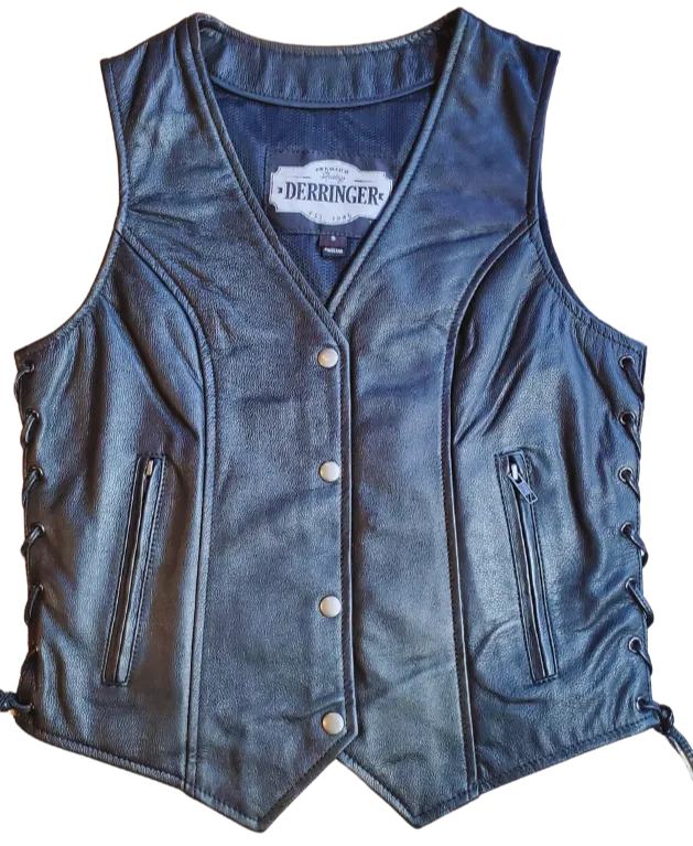 The "Diana" Leather Vest