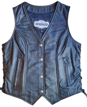 The "Diana" Leather Vest