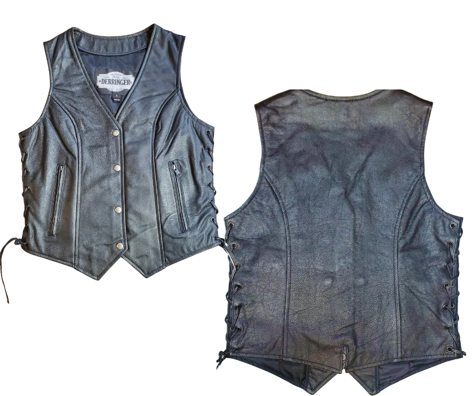 The "Diana" Leather Vest