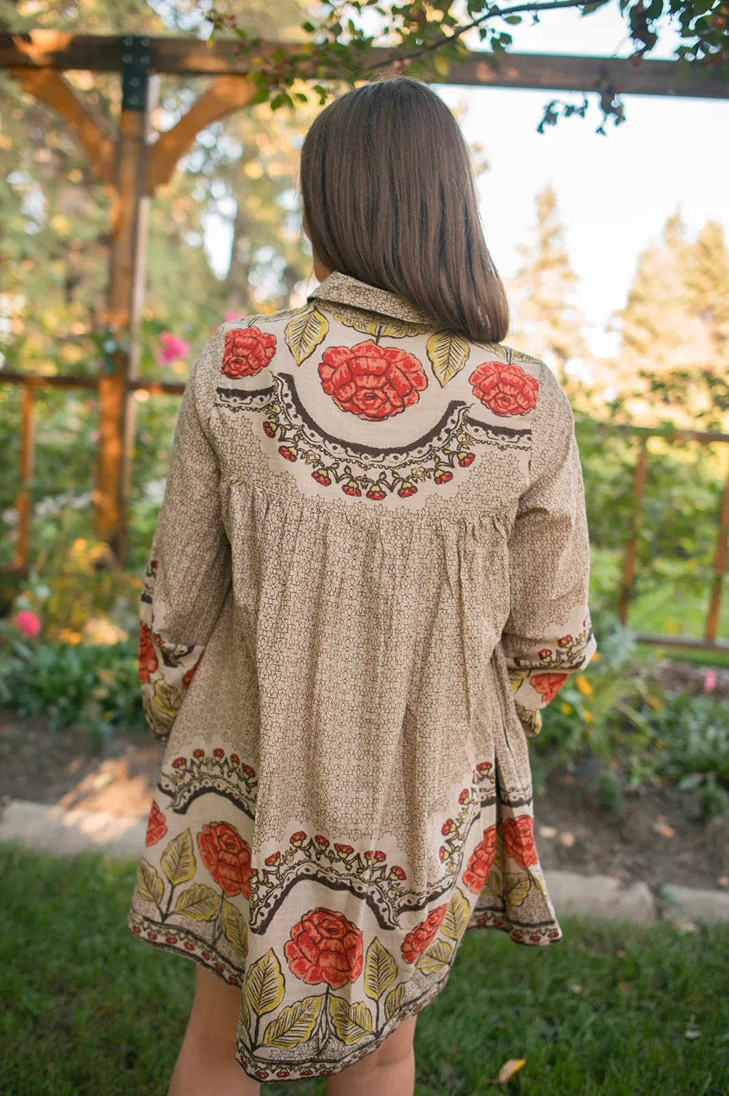 The Smell The Roses Mini Dress by Free People