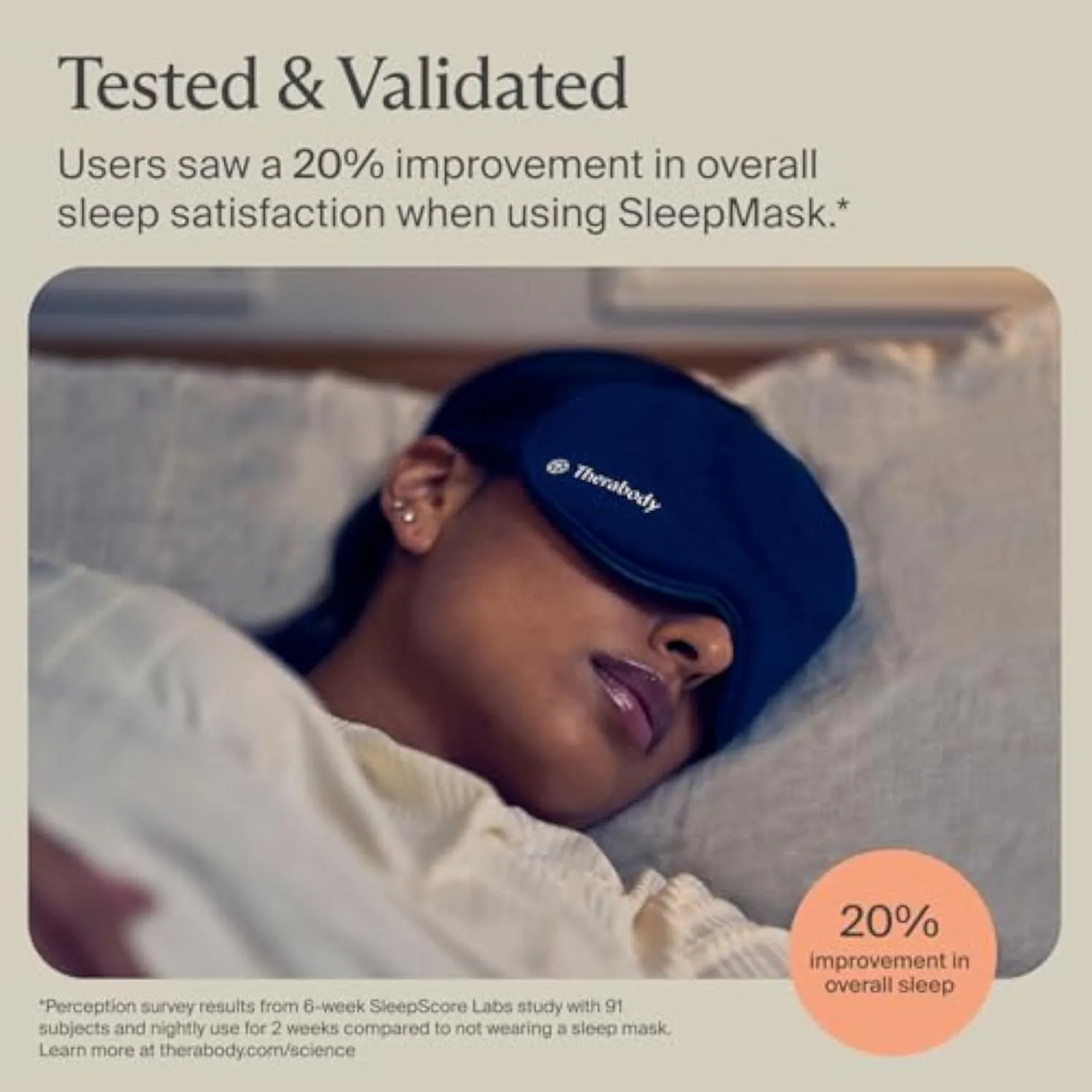 Therabody Sleep Mask Ultra-Comfortable