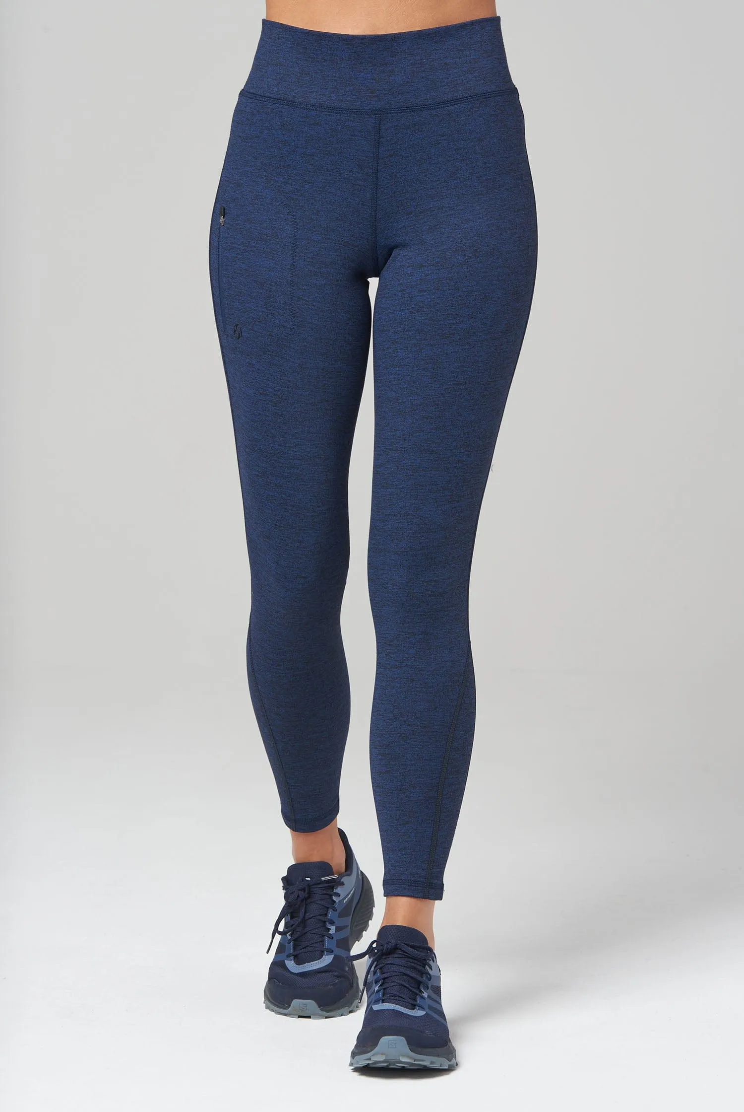 Thermal Outdoor Leggings - Blueberry