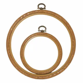 Vervaco Natural Round Frame - 10cm Diameter