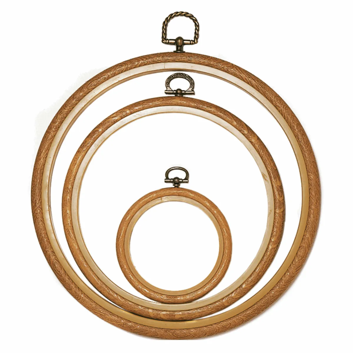 Vervaco Natural Round Frame - 15cm Diameter