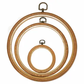 Vervaco Natural Round Frame - 20cm Diameter