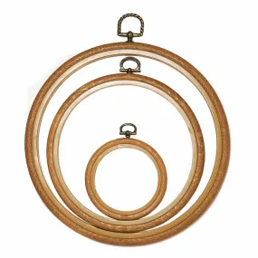 Vervaco Natural Round Frame - 7.5cm Diameter