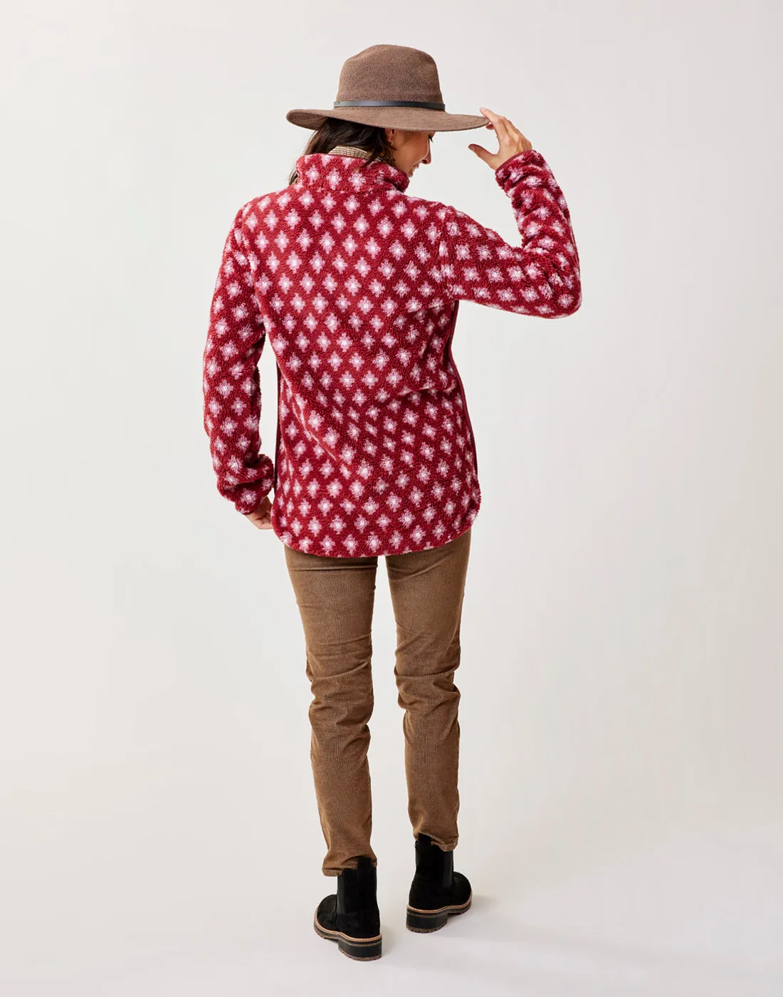 Westport Tunic: Brick Geo