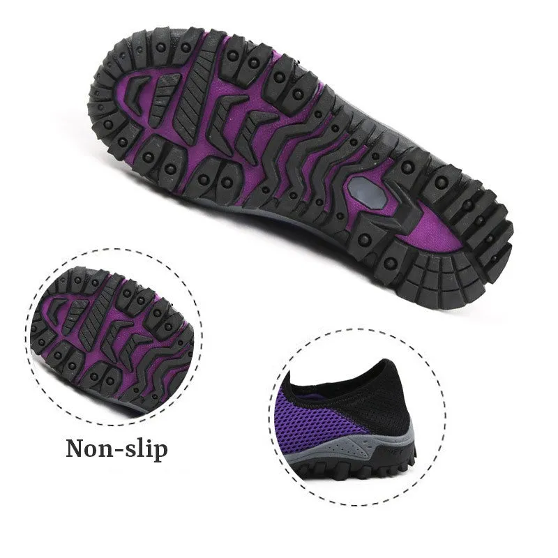 Women's breathable comfortable non-slip hiking tennis shoes