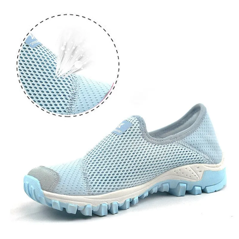 Women's breathable comfortable non-slip hiking tennis shoes