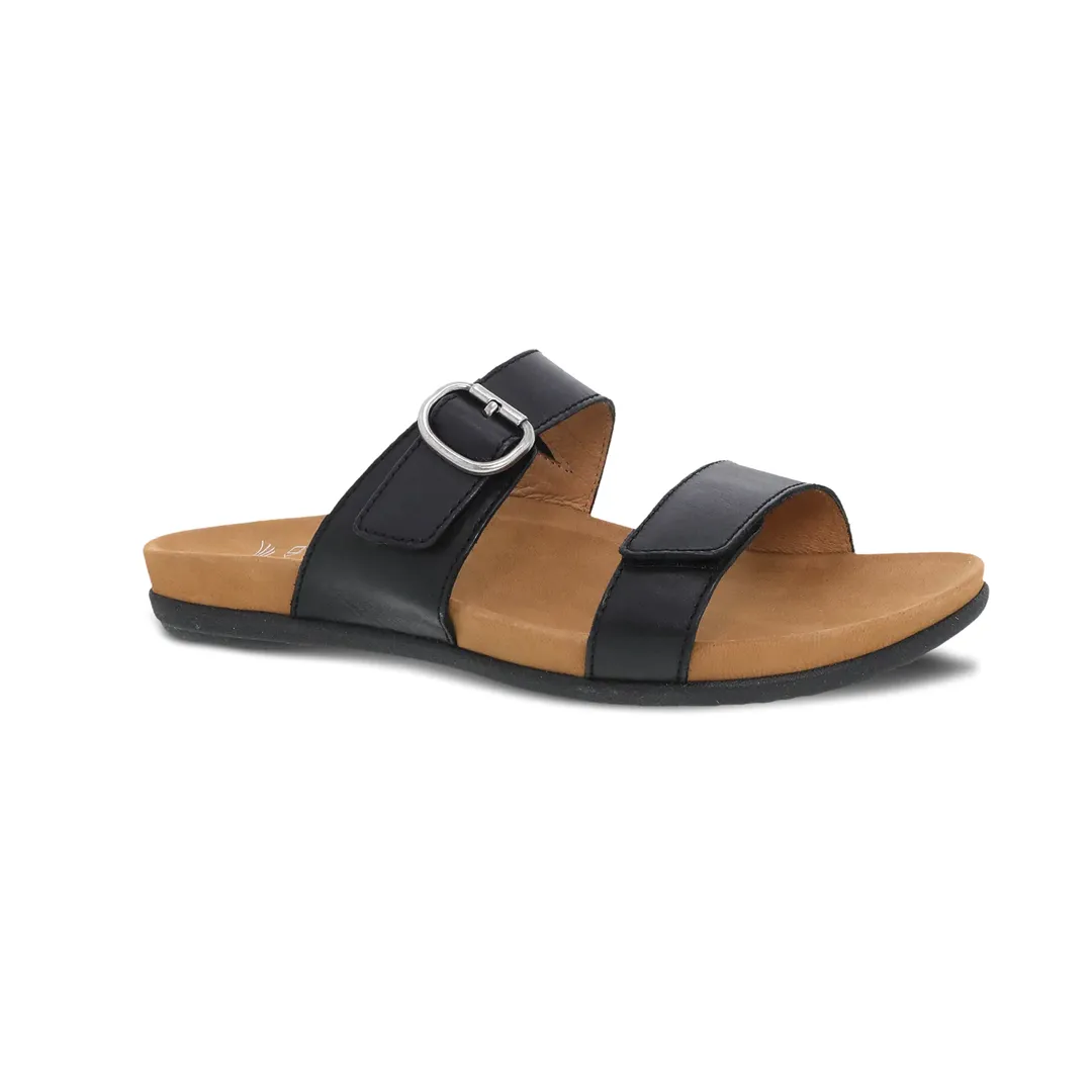 Women's Dansko Justine Color: Black Calf Sandal