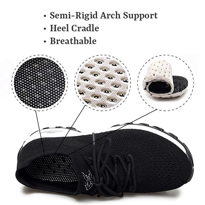 Women's Flying Woven Non-slip Breathable Comfortable Shoes rubber 231862