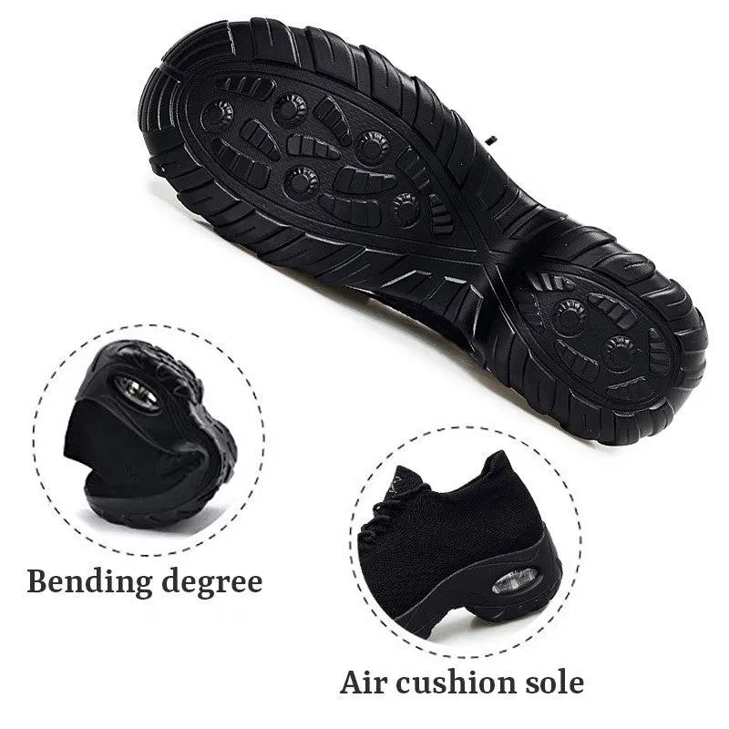 Women's Flying Woven Non-slip Breathable Comfortable Shoes