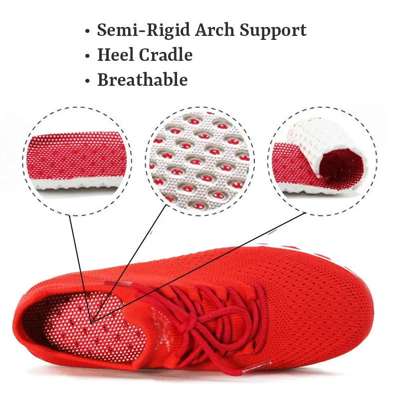 Women's Flying Woven Non-slip Breathable Comfortable Shoes