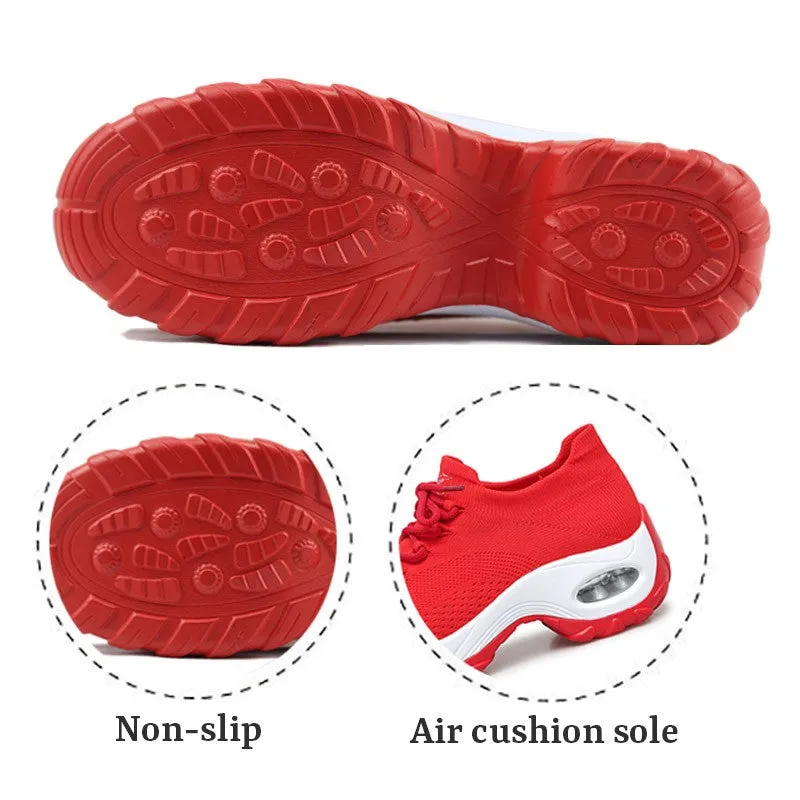 Women's Flying Woven Non-slip Breathable Comfortable Shoes