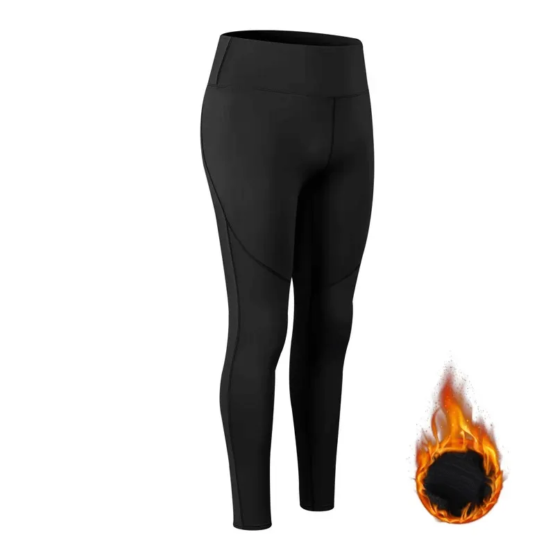 Women's High Waist Insulated Yoga Leggings - SF1952