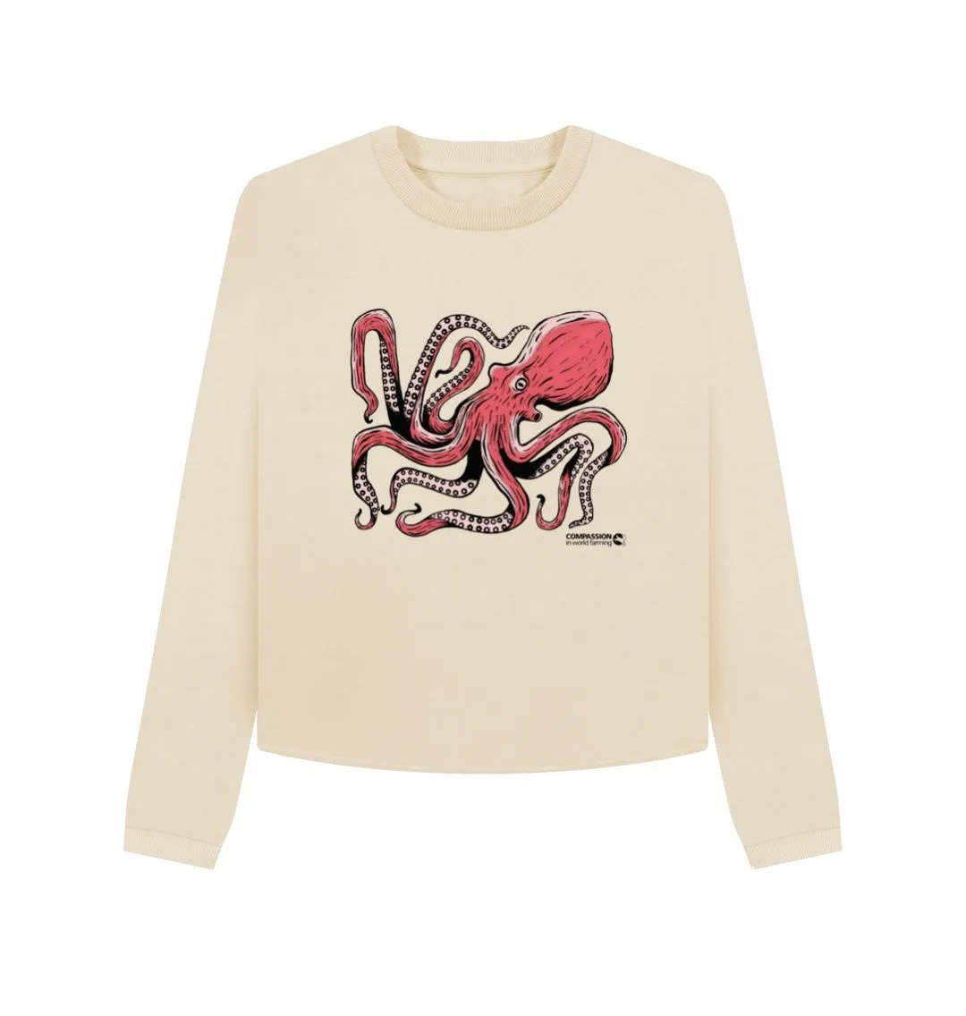 Women's Octopus Boxy Jumper