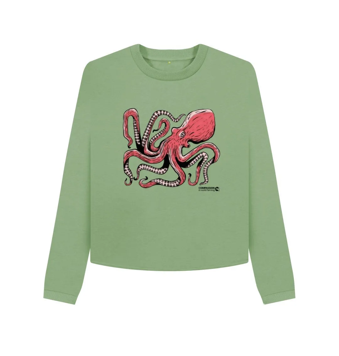 Women's Octopus Boxy Jumper