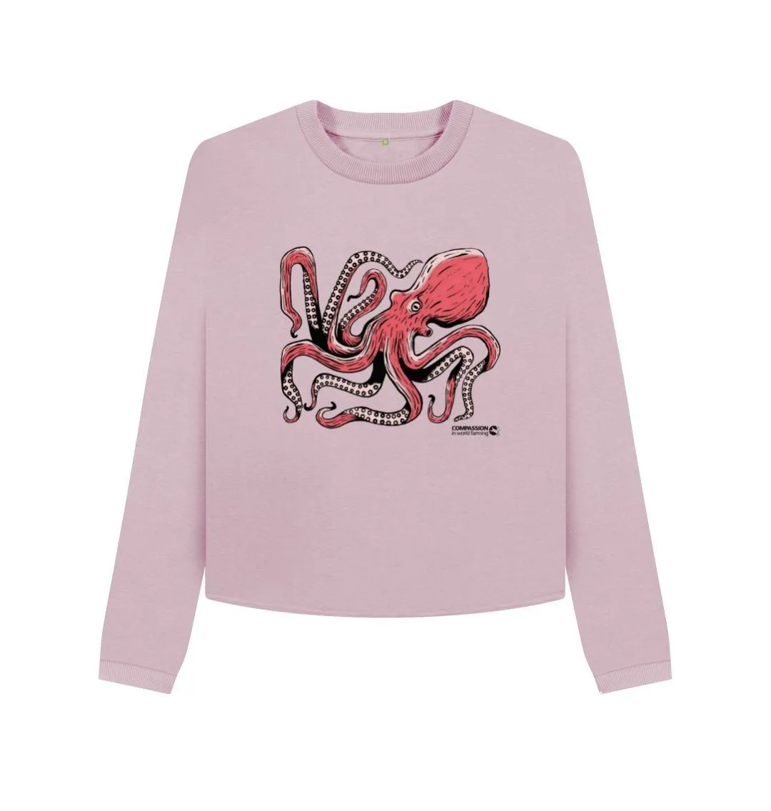 Women's Octopus Boxy Jumper