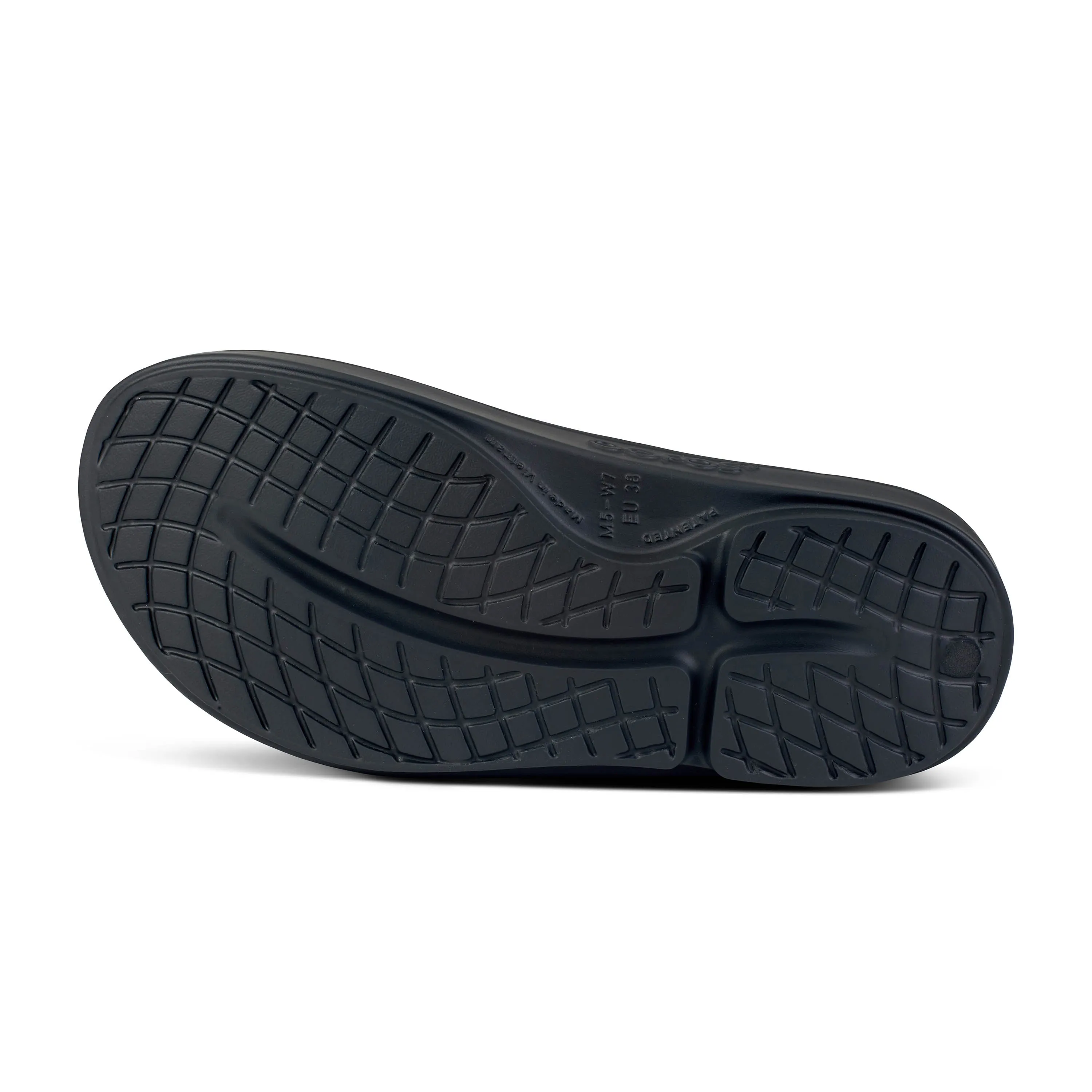 Women's Oofos OOahh Luxe Slide Color: Frost