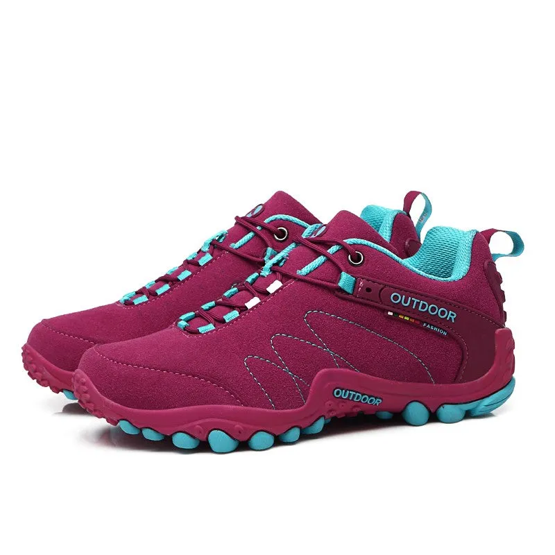 Women's stylish fashion outdoor sporty anti-skid comfortable hiking shoes