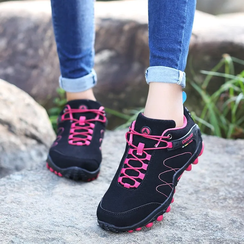 Women's stylish fashion outdoor sporty anti-skid comfortable hiking shoes