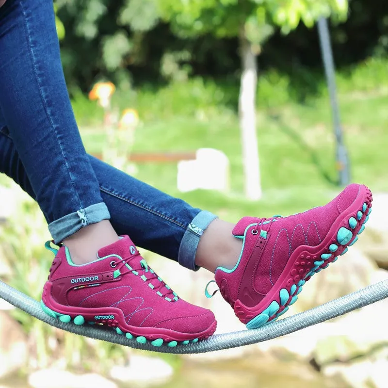 Women's stylish fashion outdoor sporty anti-skid comfortable hiking shoes