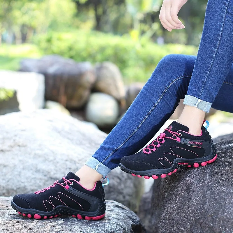 Women's stylish fashion outdoor sporty anti-skid comfortable hiking shoes