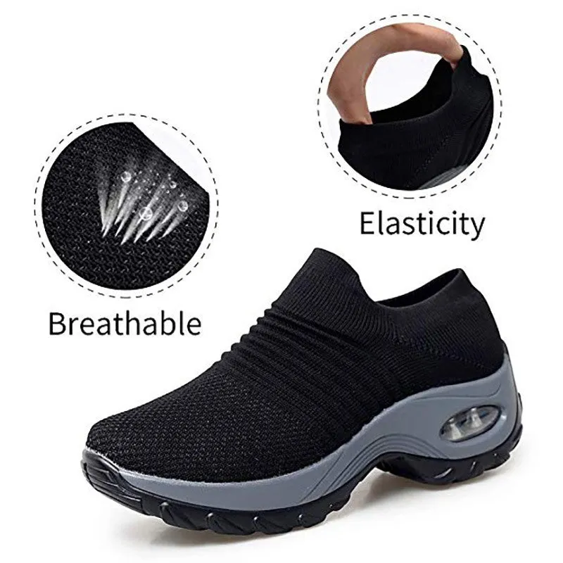 Women's Thick-heels Comfortable Hiking Shoes