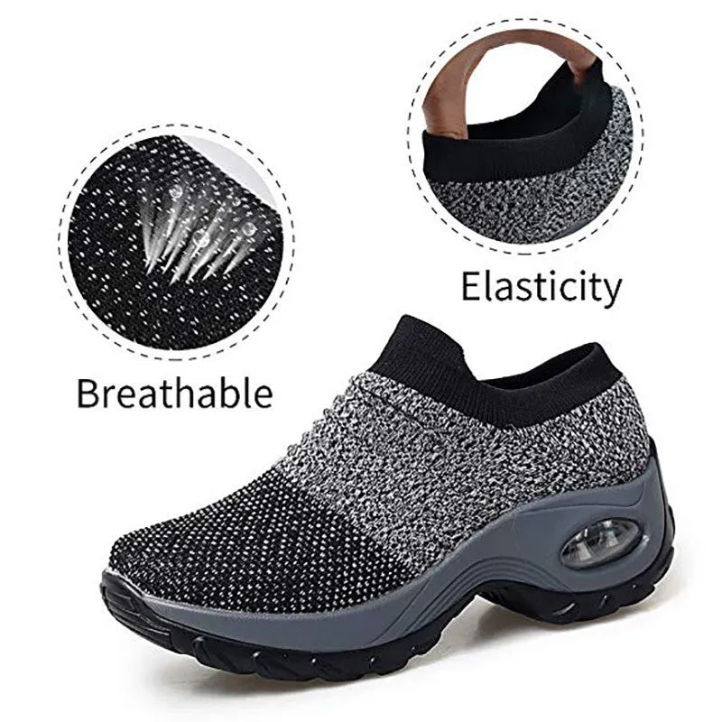 Women's Thick-heels Comfortable Hiking Shoes