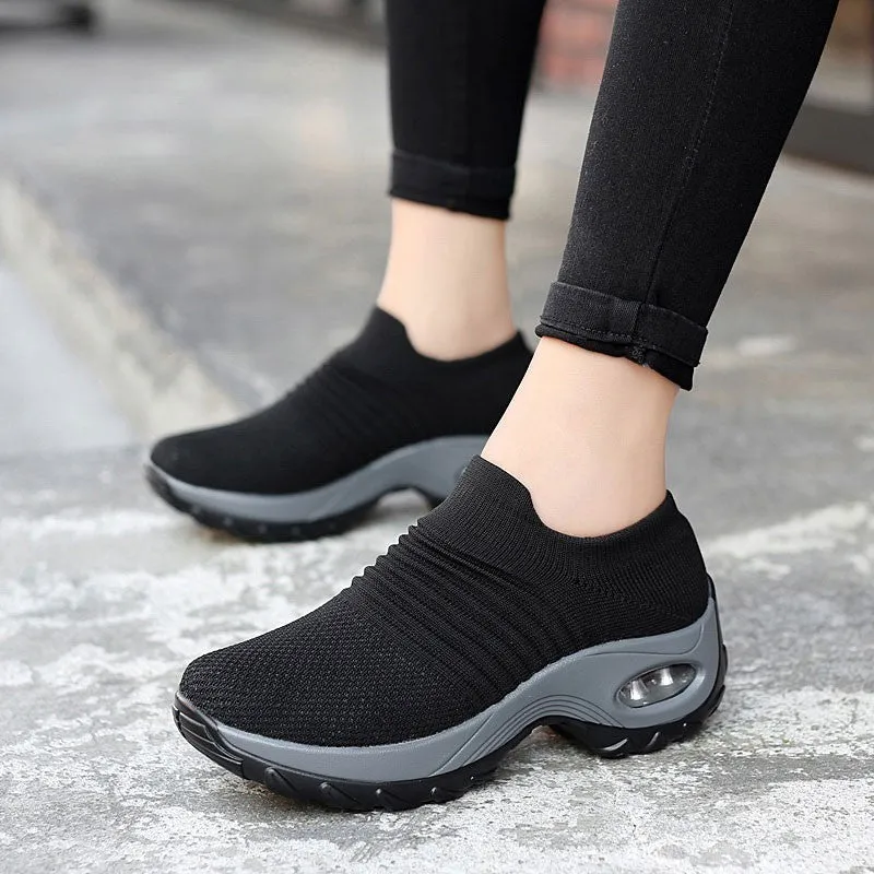 Women's Thick-heels Comfortable Hiking Shoes