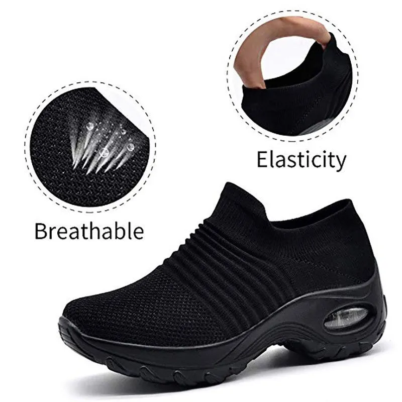 Women's Thick-heels Comfortable Hiking Shoes