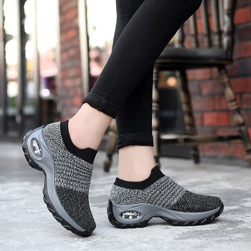 Women's Thick-heels Comfortable Hiking Shoes