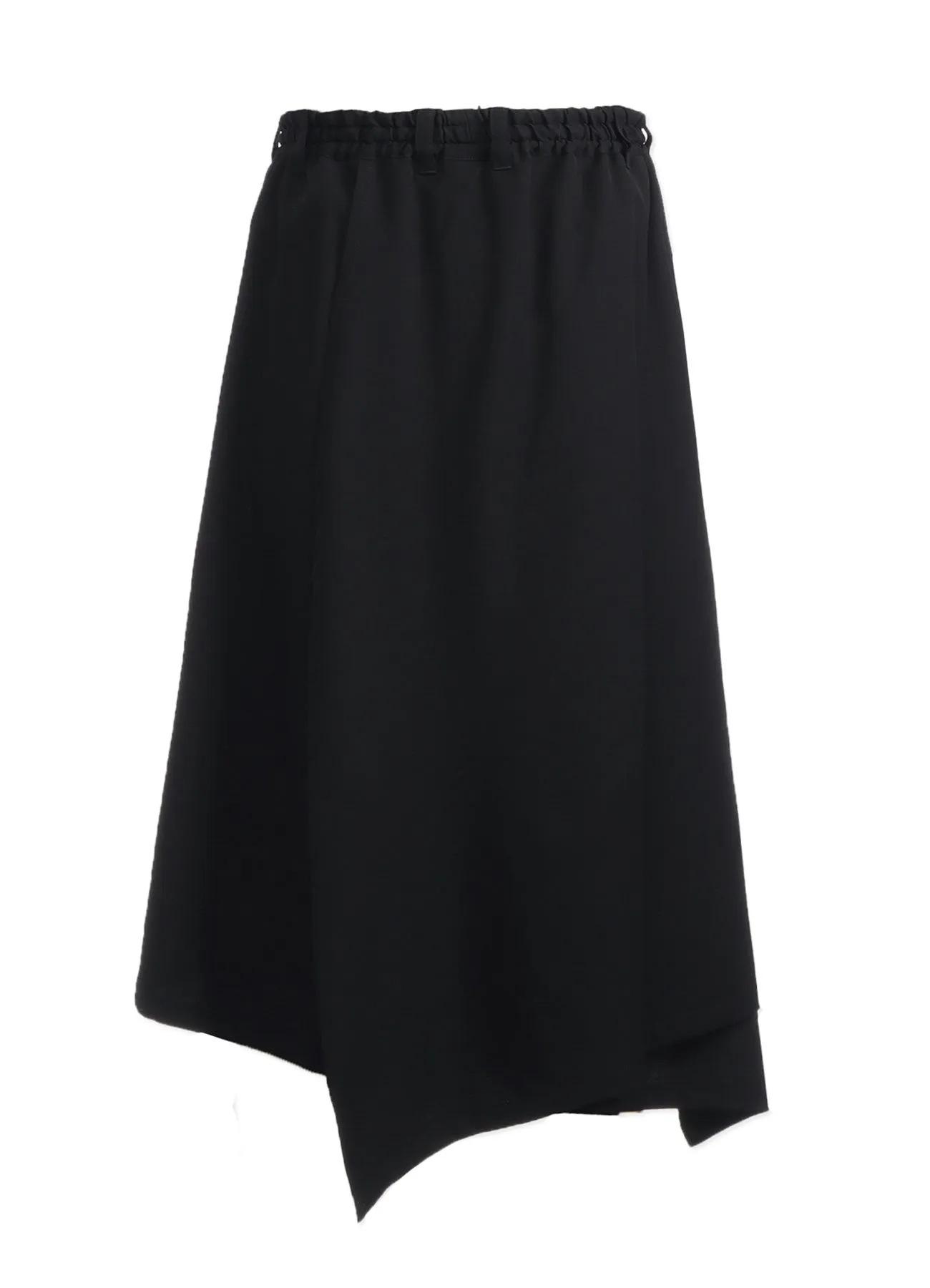 WOOL GABARDINE PANTS SKIRT