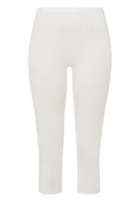 Woolen Silk W Crop Leggings | Cygne 71419-795