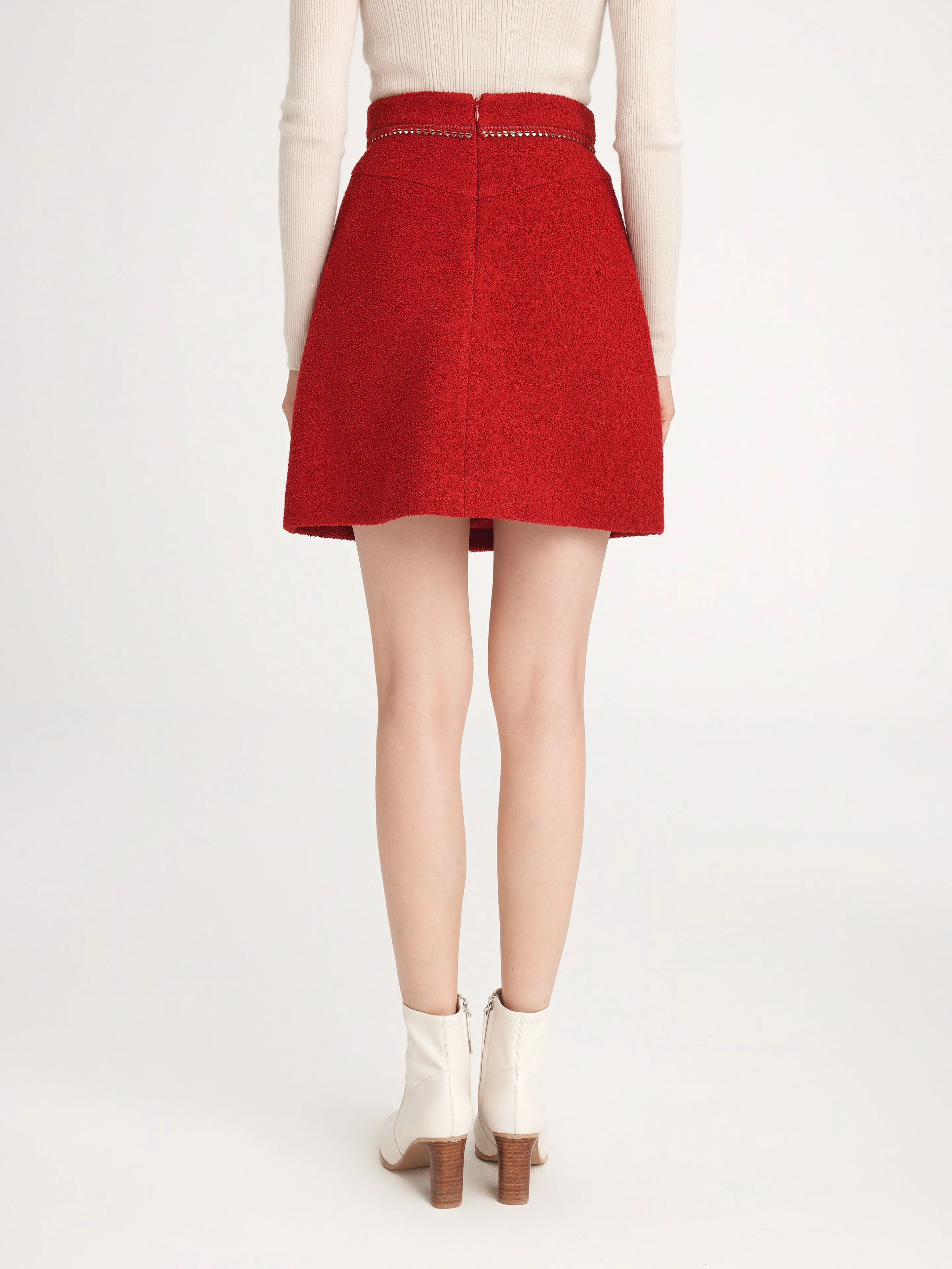 YAYING A-line Midi Skirt