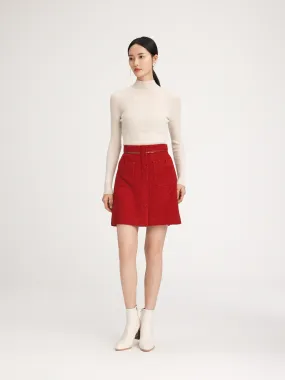 YAYING A-line Midi Skirt