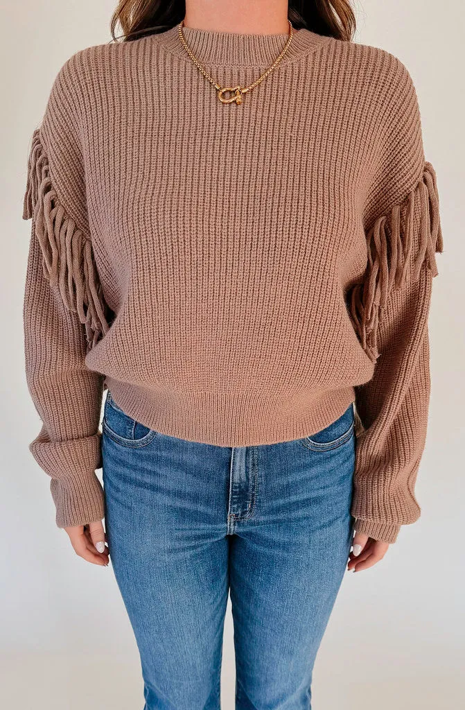 Z SUPPLY ON THE FRINGE SWEATER