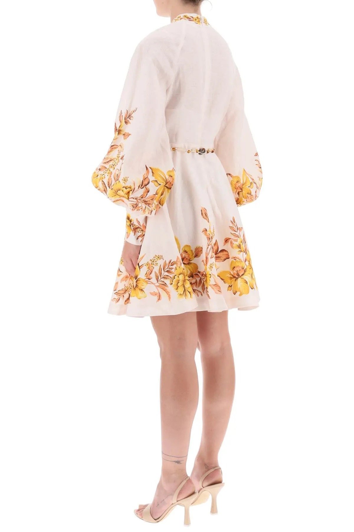 Zimmermann 'vacay' mini dress with floral motif