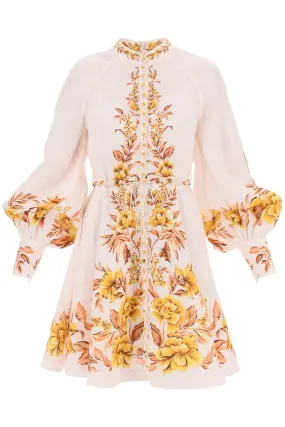 Zimmermann 'vacay' mini dress with floral motif