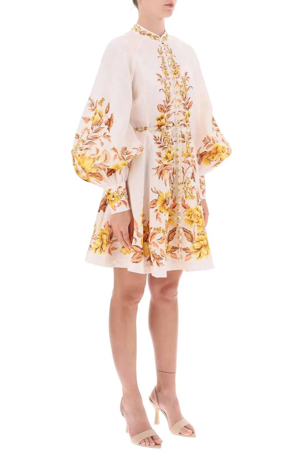 Zimmermann 'vacay' mini dress with floral motif